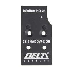 Delta MiniDot PLATE HD 26 Shadow 2 OR installation