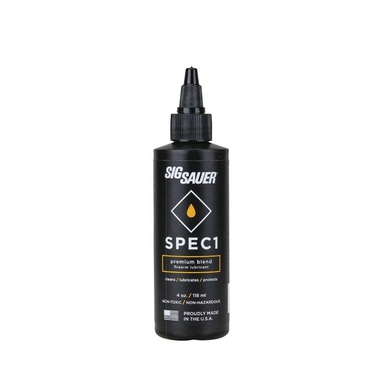 SPEC1 - 4 OZ PREMIUM BLEND, SYNTHETIC FIREARM LUBRICANT