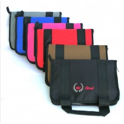 PISTOL BAG WITH 6 MAG POUCHES BLACK