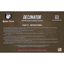 Bore Tech Decimator Suppressor Cleaning System